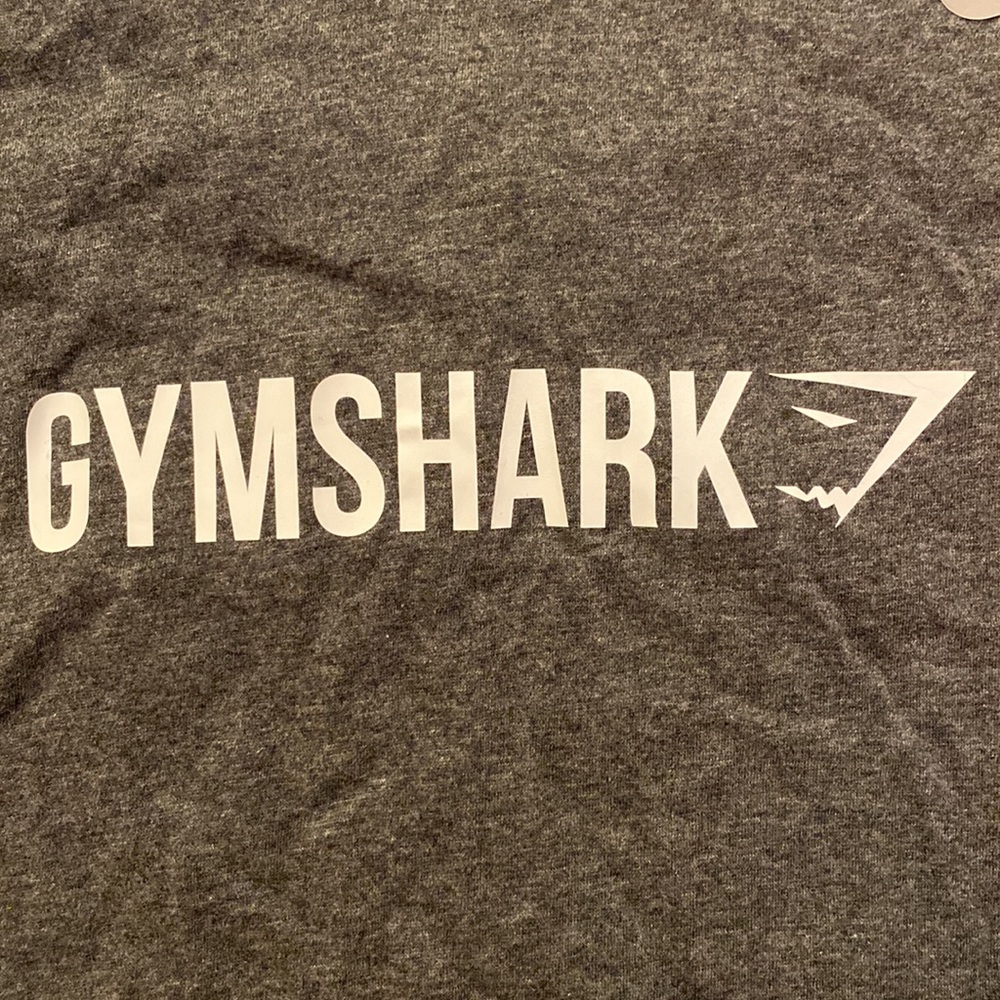 Gymshark Crop Mesh Back Tank - Charcoal Marl - Medium - Picture 3 of 9
